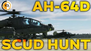 Co-op Combat with an ex-Apache Pilot | Co-op Scud Hunting | DCS World