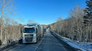 Поехал в рейс после отпуска по троллейбусному маршруту!!!