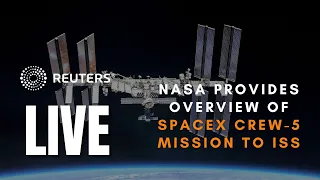 LIVE: NASA briefing with SpaceX Crew-5 mission astronauts