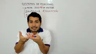 SISTEMAS DE ECUACIONES CON DOS INCÓGNITAS