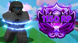 I GOT My MAIN ACCOUNT TO 1150 RP IN Nightmare...(Roblox Bedwars)