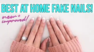 *NEW* DIY EASY FAKE NAILS AT HOME! Under $7, Fast, No Acrylic!