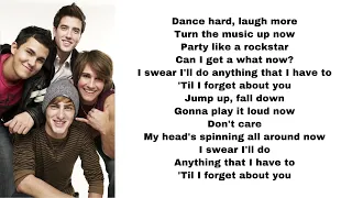 Big Time Rush - ‘Til I forget about you (letra)