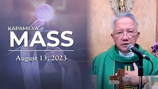 August 13, 2023 | 𝐊𝐚𝐩𝐚𝐦𝐢𝐥𝐲𝐚 𝐒𝐮𝐧𝐝𝐚𝐲 𝐌𝐚𝐬𝐬 | The Tension Between Faith and Fear