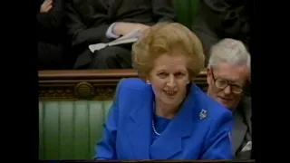 Televising of Parliament - News at Ten 21 November 1989