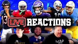 2024 NFL Draft LIVE REACTIONS and BREAKDOWN! (Round 1)
