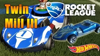 Twin Mill III Hot Wheels Rocket League DLC - Overview + Gameplay - Hot Wheels Update