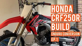 Honda CRF250R build Ep.1 (rebuild) 2  bikes become 1!