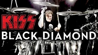 KISS – Black Diamond (Live) Drum Cover