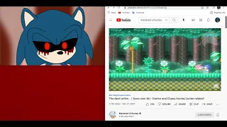 Sark Reacts To: The devil within... | Sonic.exe: NU - Exetior and Chaos Hunter/Junter related!