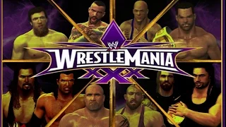 WWE 2K14: Wrestlemania 30 (Custom Matches & Promos) - Part 1