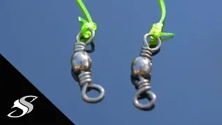 How to Tie a Swivel to Your Fishing Line for Beginners - Two Favorite Knots!