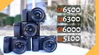 Sony A5100 vs A6000 vs A6300 vs A6500: A Buying Guide