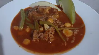 como hacer amarillo oaxaqueño de retazo de res con pitiona