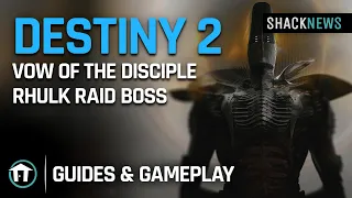 Destiny 2 - Vow of the Disciple - Rhulk Raid Boss