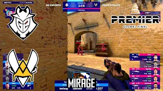 G2 vs Vitality | Map 2 Mirage | BLAST Premier: Global Final 2021