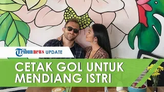 Laga Bali United VS Persib Bandung, Spaso Menangis Persembahkan Gol untuk Mendiang Istri Tercinta