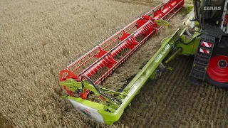 CLAAS CEMOS AUTUMATIC hjælper Godset I/S gennem høsten - teaser