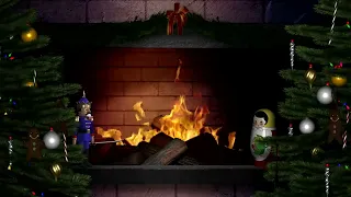 Silent Night ❄ Fireplace HD ❄ Christmas Carols for children - Christmas Songs