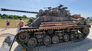 Tank display at Tank Museum UK, featuring FURY