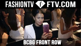 Front Row at BCBGMAXAZRIA Spring/Summer 2016 | New York Fashion Week | FTV.com