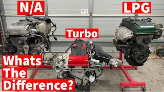 Comparing The Ford Barra N/A LPG & Turbo Engines