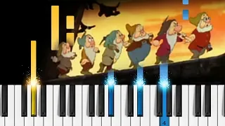 Heigh-Ho (Disney's Snow White) - Piano Tutorial