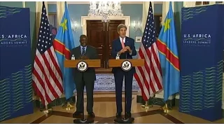 Secretary Kerry Delivers Remarks With Democratic Republic of the Congo President Kabila