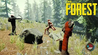 SEMAKIN LAMA DI HUTAN SEMAKIN BERBAHAYA! The Forest MULTIPLAYER GAMEPLAY #4