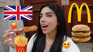 I TRAVELLED TO LONDON UK TO EAT MCDONALDS