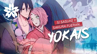 Si Sasuke y Sakura fueran... #YOKAIS [Doujinshi SasuSaku]