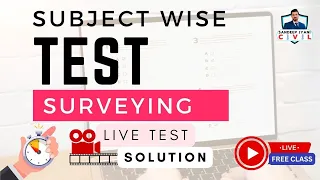 Most Important MCQs of Surveying 2024 #sandeepjyani #sscje2024civil