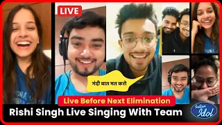 Rishi Singh Live with Senjuti Das | Navdeep Wadali, Chirag Kotwal, Shivam Singh | Indian idol 13 |