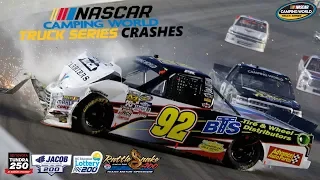 2016 NASCAR Truck Series Crashes (Kansas-Texas)