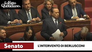 Senato, standing ovation del centrodestra per Berlusconi: l'intervento integrale