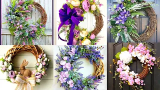 New  Spring Wreath Design Stylish Wreath Design #Wreathdesigns #showpieces