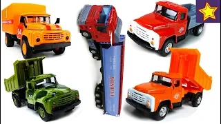 Машинки Грузовые Сборник лучших серий с историями Cars Toys for kids