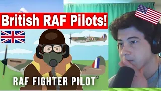 American Reacts RAF Fighter Pilot (World War II)
