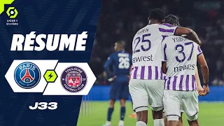 PSG contre Toulouse 1-3 Résumé | Ligue 1 Uber Eats 2023/24