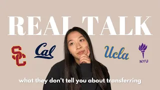 real talk: every college transfer student should hear this