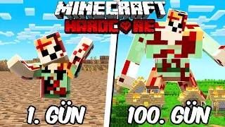 Hardcore Minecraft'ta DEV ALEX Olarak 100 Gün Geçirmemin Hikayesi...