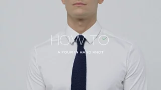 How To Tie A Four-In-Hand Tie Knot | MR PORTER