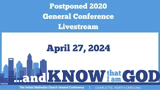 Plenary: April 27 - General Conference 2020