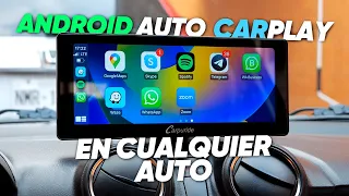 COMO tener ANDROID AUTO o APPLE CARPLAY en cualquier AUTO!!