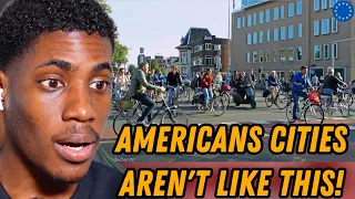 Europe's Most Cycle Friendly City | Groningen Netherlands || FOREIGN REACTS