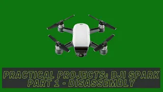 DJI Spark Drone Body (Middle Frame/Shell) Swap | Part 1 - Disassembly