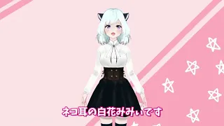 Nekomimi Interactive Gaming Vtuber Shirohana Mimii Introduction Video [Vtuber/Eng sub]