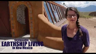 Earthship Underground House Tour- Sustainable and Net Zero Living...