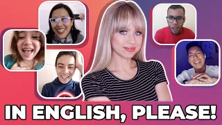 Conversando en inglés con mis suscriptores EN VIVO | Superholly