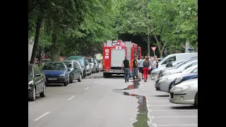 Пожар и спасителна акция на дете вдигнаха огнеборците в Русе